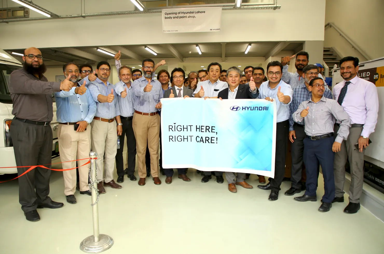 Hyundai Body & Paint Facility Opens at Hyundai Lahore