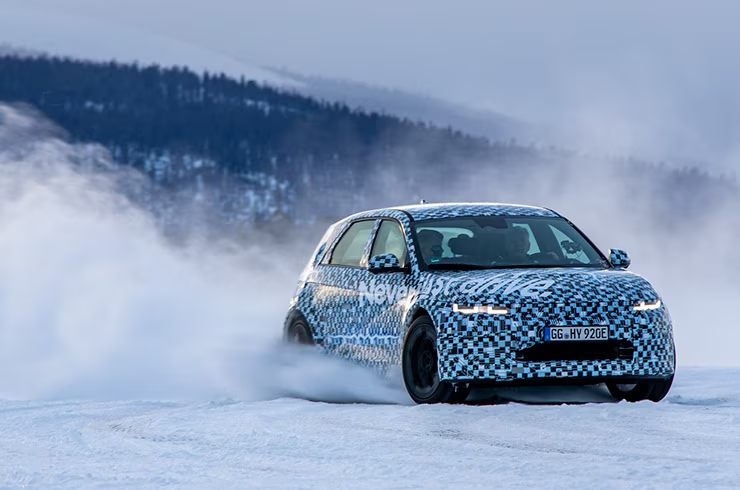 -30° Celsius North! Hyundai’s IONIQ 5 N High-performance EV Prototype Conquers Extreme Arctic Environment